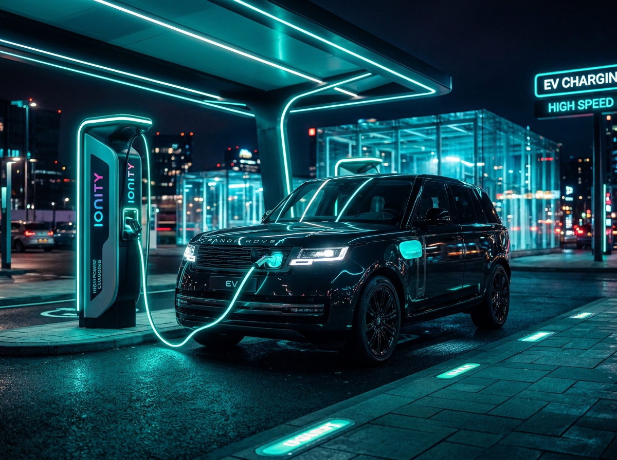 Public charging service launch for JLR