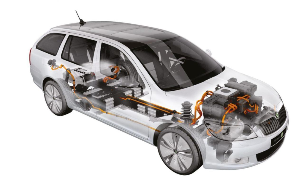 Technical development of electric SKODA Octavia, Citigo and MEB Enyaq